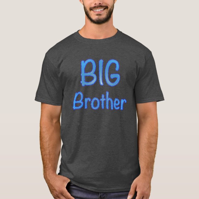 Big Brother Typography T-Shirt (Front)