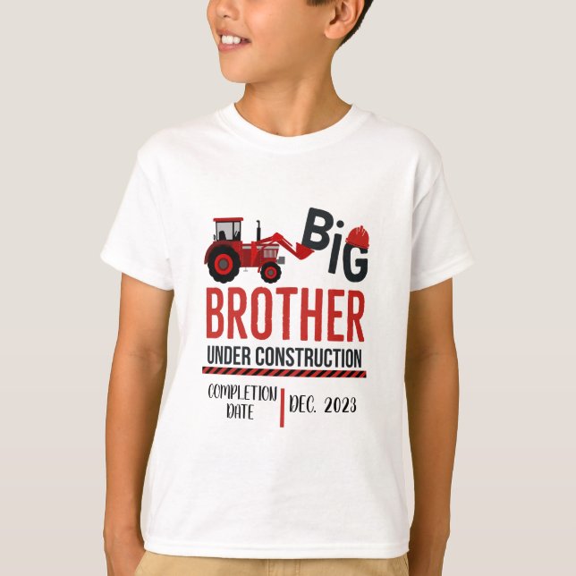 Big Brother under construction, Big Bro T-Shirt (Front)