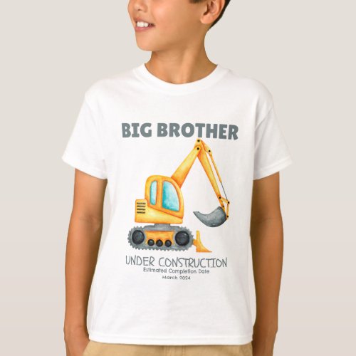 Big Brother Under Construction Estimated Date 2024 T_Shirt