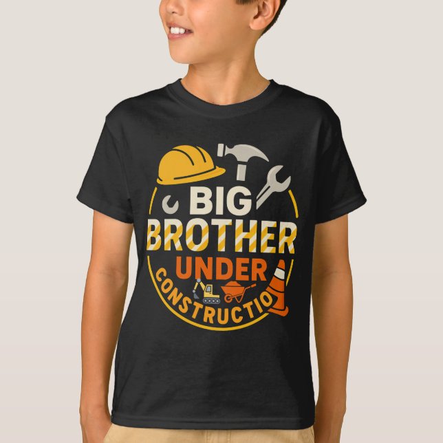 Big Brother Under Construction T-Shirt (Front)