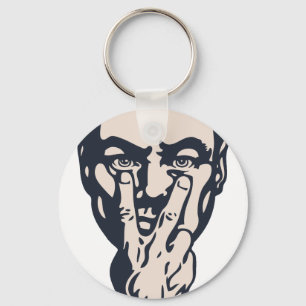 Big Brother Watching Keychain