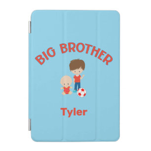 Big Brother with Baby Brother Personalized iPad Mini Cover