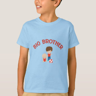 Big Brother with Baby Brother Proud Brother  T-Shirt