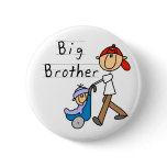 Big Brother With Little Brother Pinback Button Big Brother With Little Brother Pinback Button