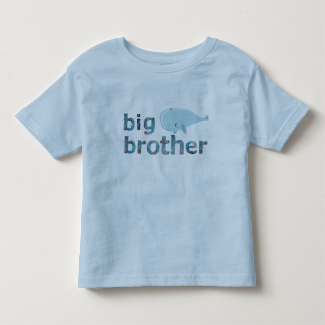 Big Brother Word Art Toddler T-Shirt (Front)