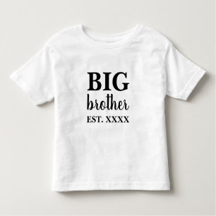 Big Brother Year Toddler T-shirt