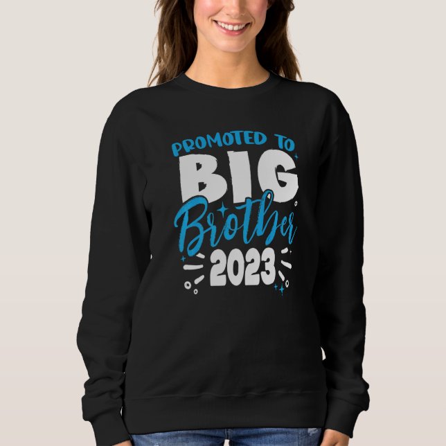 Big Brothers 2023 Kids Boys Toddler Pregnancy Anno Sweatshirt (Front)
