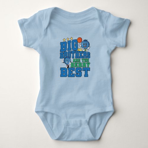 Big Brothers are the Berry Best _ Blueberry Pun Baby Bodysuit