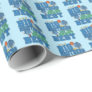 Big Brothers are the Berry Best - Blueberry Pun Wrapping Paper