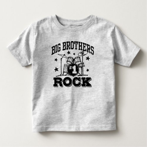 Big Brothers Rock Toddler T_shirt