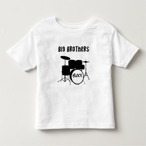 Big Brothers Rock Toddler T_shirt