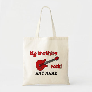Big Brothers Rock! with guitar Tote Bag