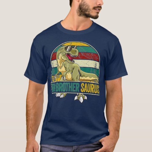 Big Brothersaurus T Rex Dinosaur Big Brother Sauru T_Shirt