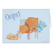 Big Brown Bear, Calico, & Floppy Share Two Chairs (Front Horizontal)