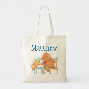 Big Brown Bear Helps Little Yellow Bear Tote Bag
