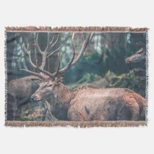 Deer Hunting Blankets - Throw, Fleece & Sherpa Blankets | Zazzle