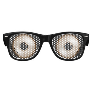 Big Brown Eyes Party Sunglasses