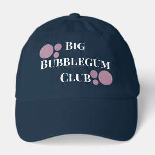 "Big Bubblegum Club" Bubbles BFF Funny Joke Hat