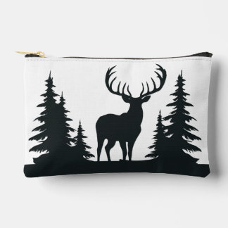 Big Buck Among Pine Trees Accessory Pouch