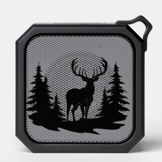 Big Buck Among Pine Trees Vector  Bluetooth Speaker