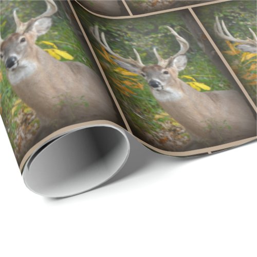 Big Buck Deer Wrapping Paper