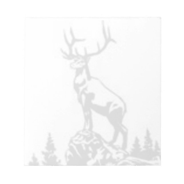 Big Buck Notepad (Front)