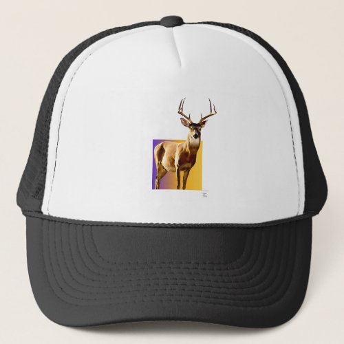 Big buck trucker hat