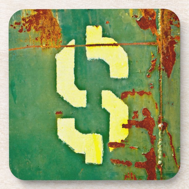 Big Bucks Beverage Coaster (Front)