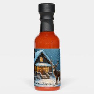  Big Buck's Snowy Christmas Visit Hot Sauces