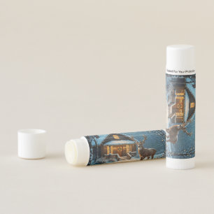 Big Buck's Snowy Christmas Visit Lip Balm