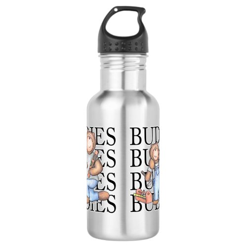 Big Buddy Little Buddy Carepenter Water Bottle