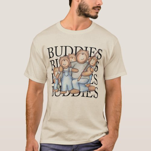 Big Buddy Little Buddy Fishing T_Shirt