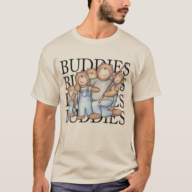 Big Buddy Little Buddy Fishing T-Shirt (Front)