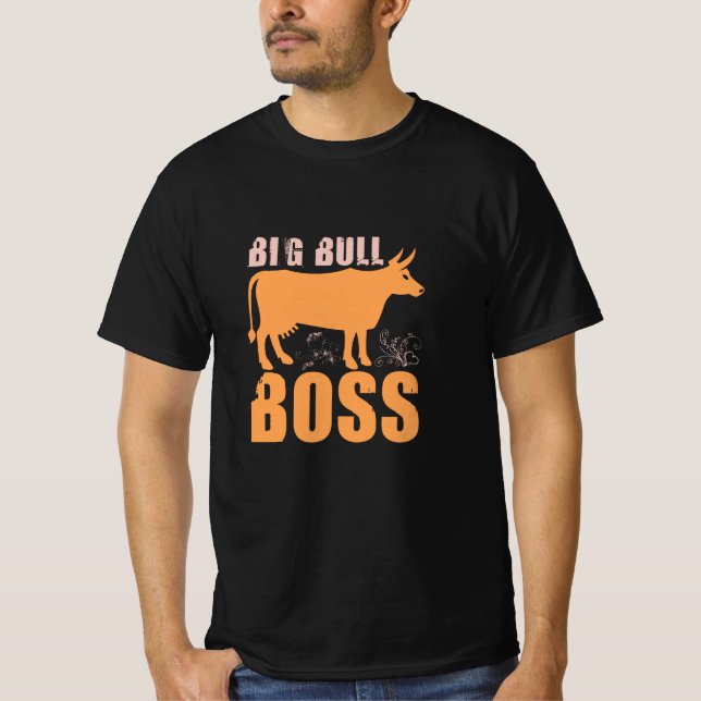 Big bull Boss T-Shirt (Front)