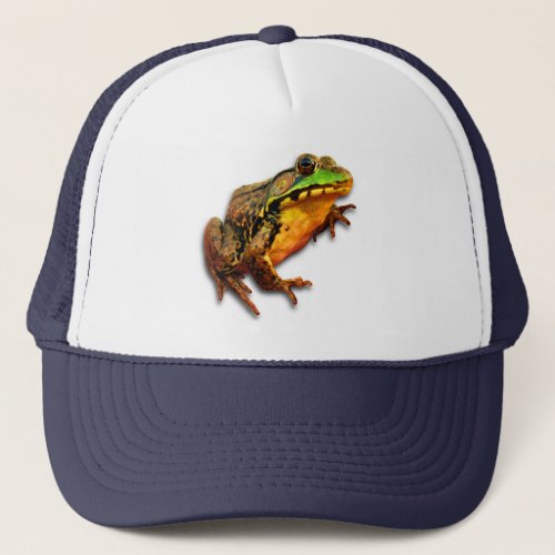 Big Bullfrog Large Frog with Attitude Trucker Hat