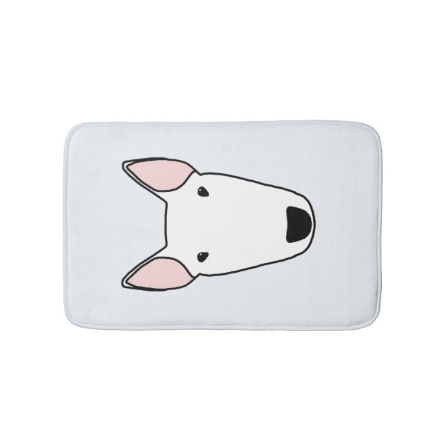 Big Bully Bathmat (pale blue) (Front)