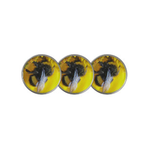 Big bumblebee golf ball marker