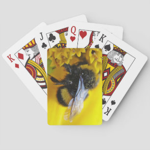 Big bumblebee poker cards