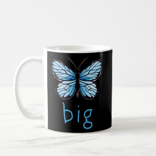 Big Butterfly Sorority Reveal Big Little for Lil S Coffee Mug
