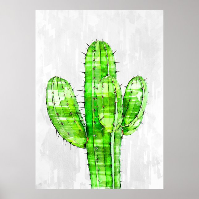 Big Cactus Plant Poster (Front)