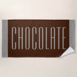 Big Candy Bar Beach Towel Gift
