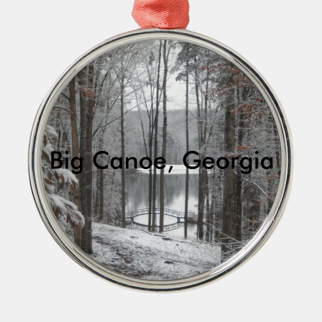 Big Canoe, Georgia Metal Ornament (Front)