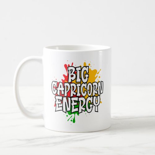 Big Capricorn Zodiac Energy  Coffee Mug