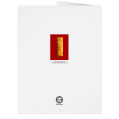 Big Card Lucky Monkey for Chinese New Year 2016 (Back)