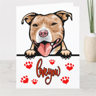Big Card Puppy Love