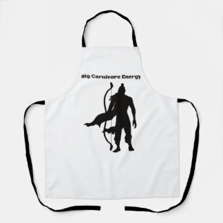 Big Carnivore Energy All-Over Print Apron