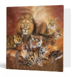 Big Cat Art Binder