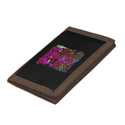 Big Cat Art Trifold Wallet