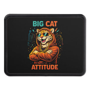 Big Cat Attitude Hitch Cover