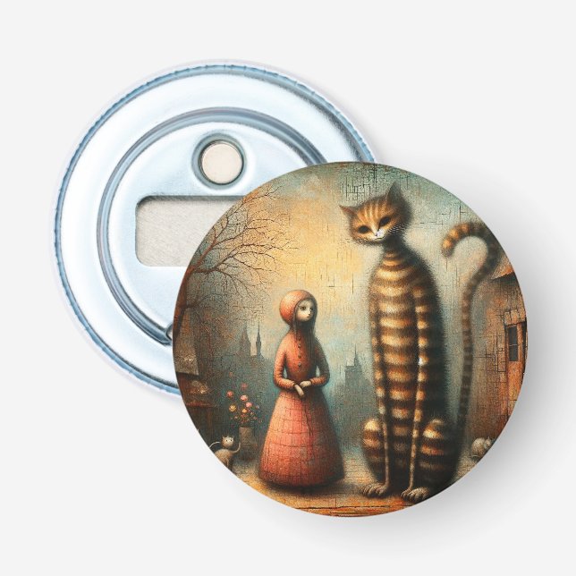 Big cat bottle opener (Front)